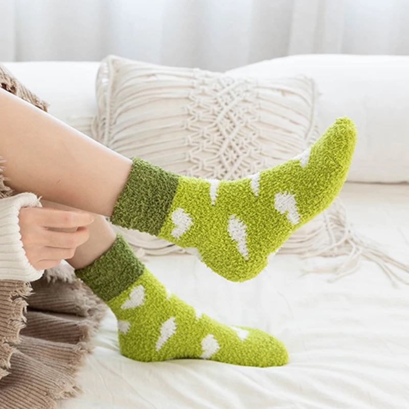 Chaussettes Cœur – Colorées – Pack 5 paires