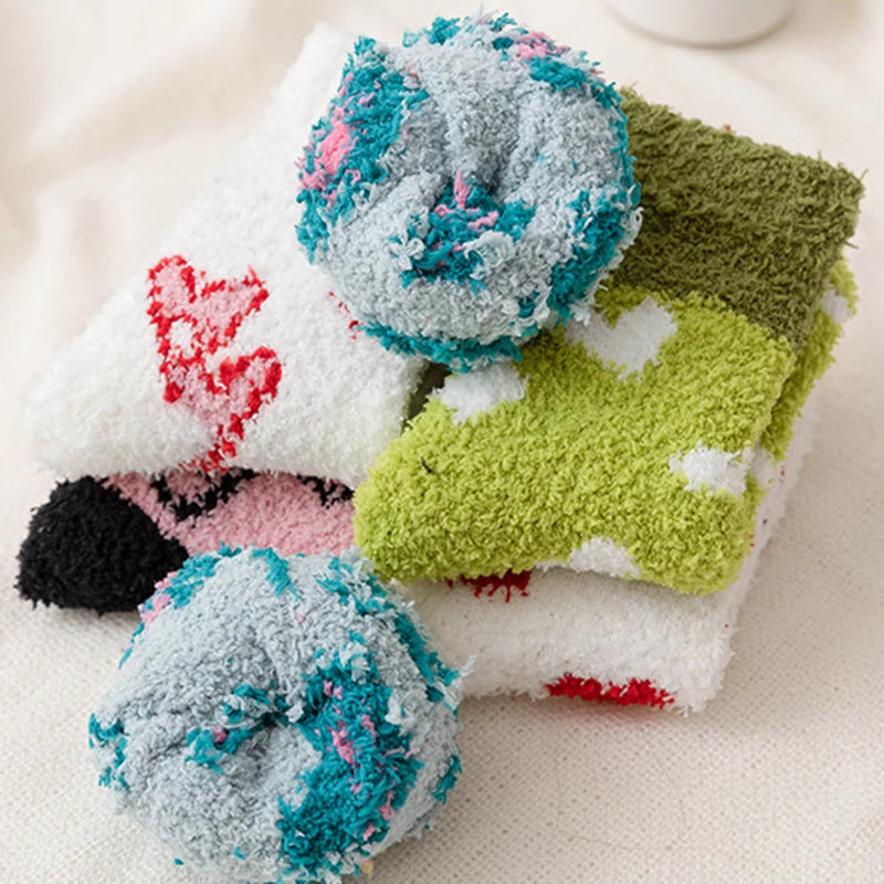 Chaussettes Cœur – Colorées – Pack 5 paires